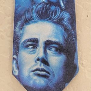 Vintage James Dean Faces tie-REDUCED